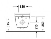 PACK INODORO SUSPENDIDO RIMLESS STARCK-3 DURAVIT